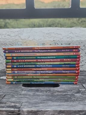 Scholastic A to Z Mysteries Paperback Set - Lot of 13